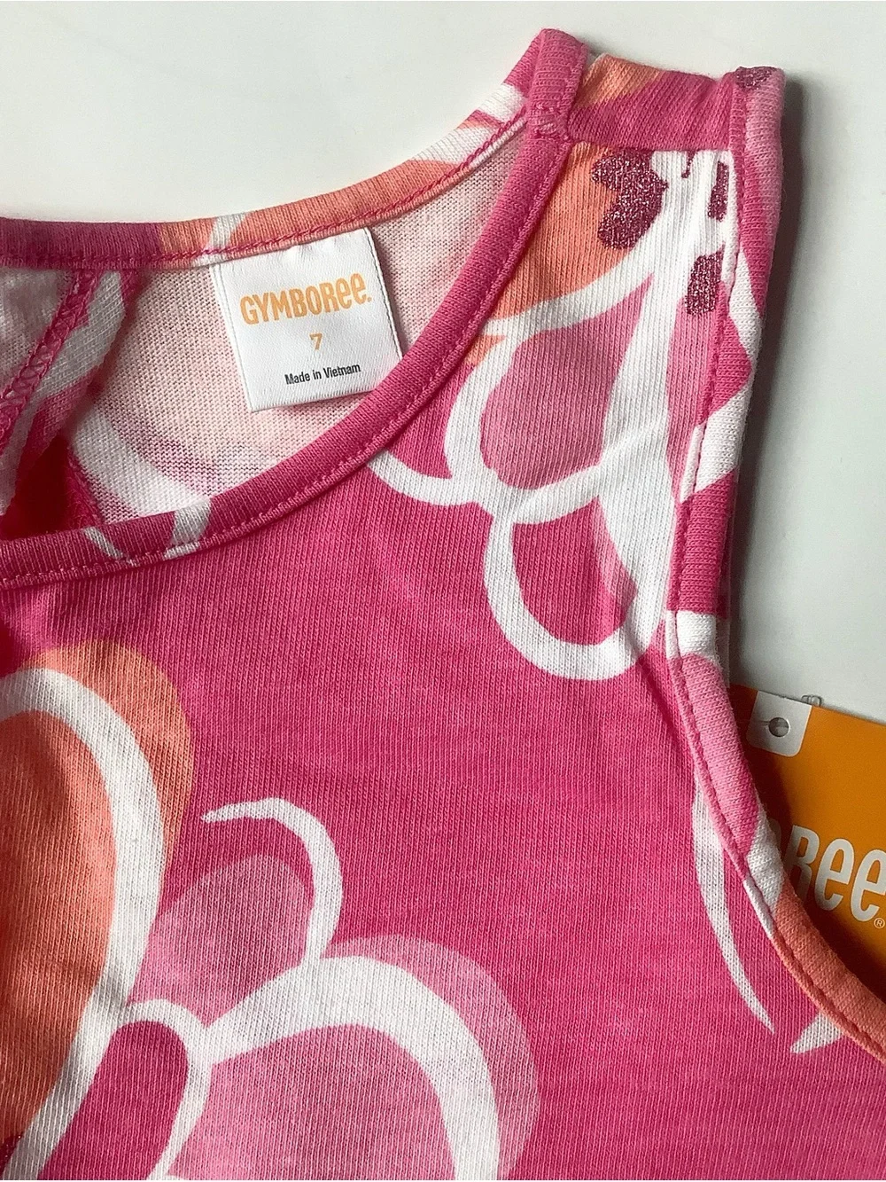 Gymboree Pink Floral Tank Dress